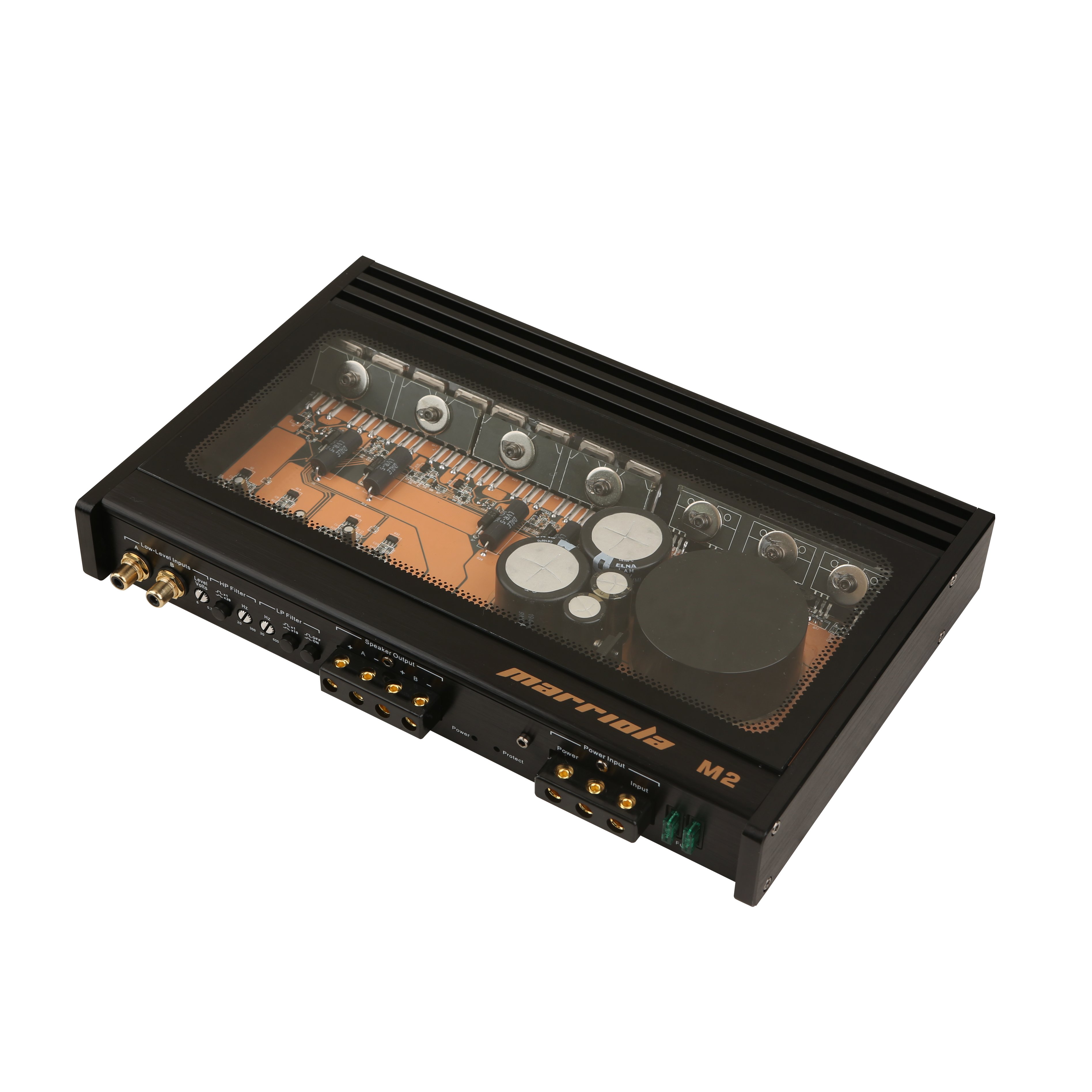 High Quality 160*2W RMS Car Amplifier Powerful Class AB with 4-Channel Separation
